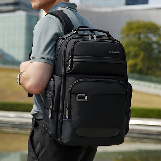 Τσάντα Laptop Arctic Hunter B00492 15.6" Αδιάβροχη - Μαύρο image 4