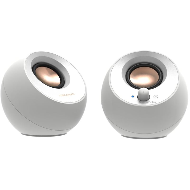 CREATIVE Ηχεία 2.0 Creative Pebble V3 8W - Λευκό