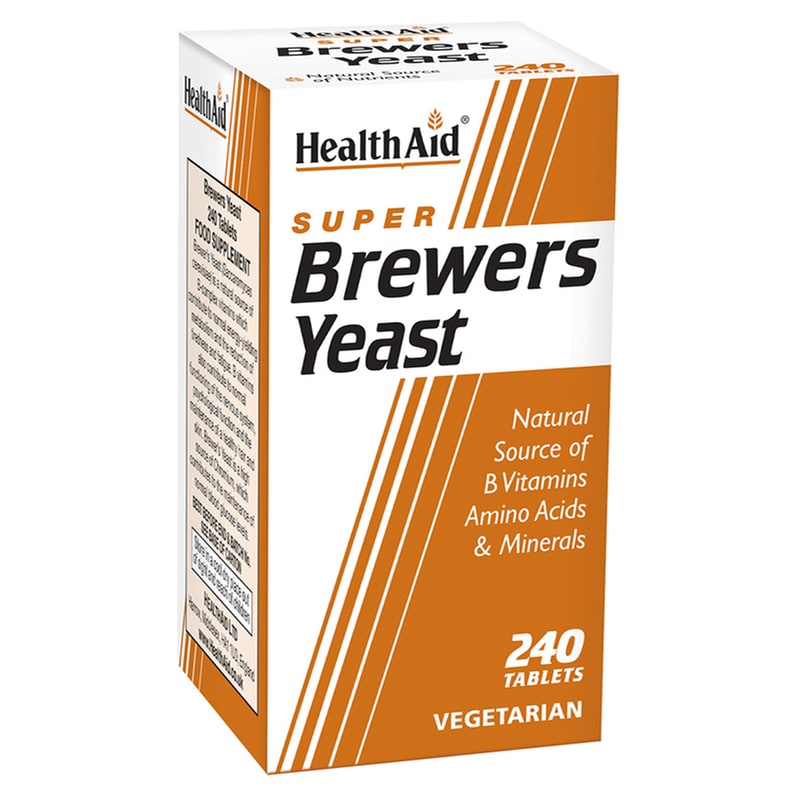 Ειδικό Συμπλήρωμα Health Aid Super Brewers Yeast - 240 ταμπλέτες