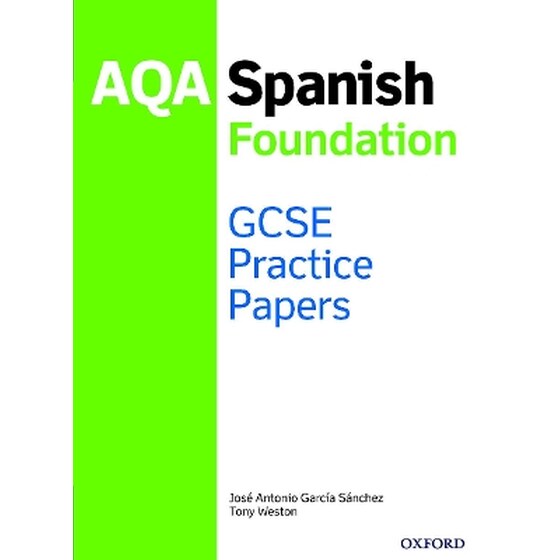 AQA GCSE Spanish Foundation Practice Papers (2016 specification) image 0