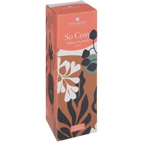 Αρωματικό Χώρου Spitishop Diffuser A-s Cosy Orange Blossom 192753a 500ml - Μαύρο image 1