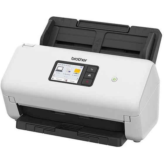 Brother ADS-4500W Σαρωτής εγγράφων A4 Sheetfed Optical 600 DPI με WiFi και Ethernet - Λευκό image 3
