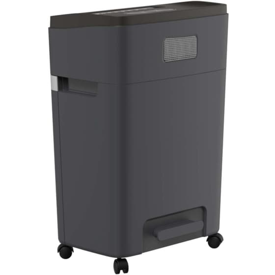 HP Pro Shredder 12MC – 2814 Καταστροφέας εγγράφων με συνδετήρες και καρτών Micro Cut P5 – 12 x A4 – 25L image 2