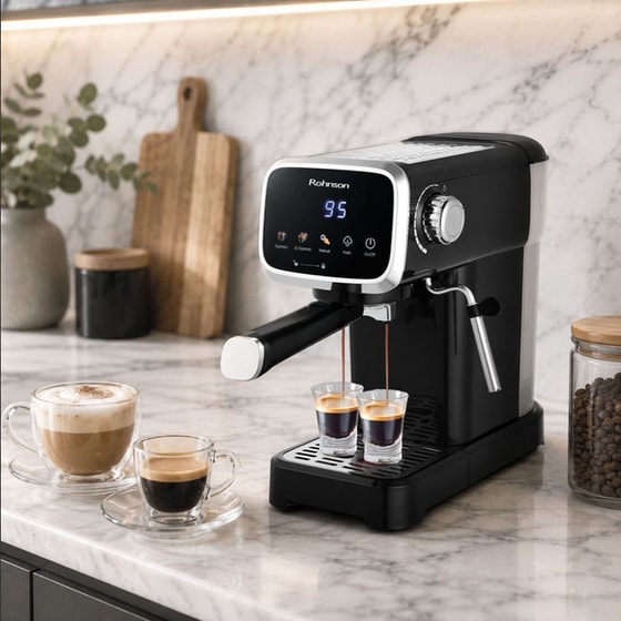 ROHNSON R-98049 20bar Μηχανή Espresso image 9