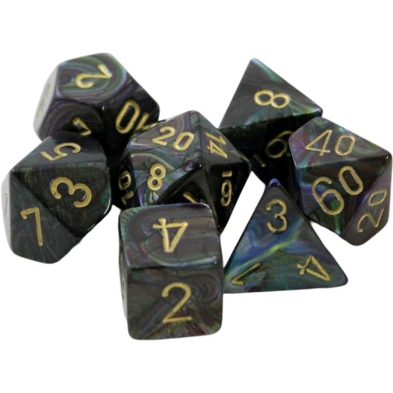 CHESSEX Chessex Lustrous - Shadow/Gold CHESSEX