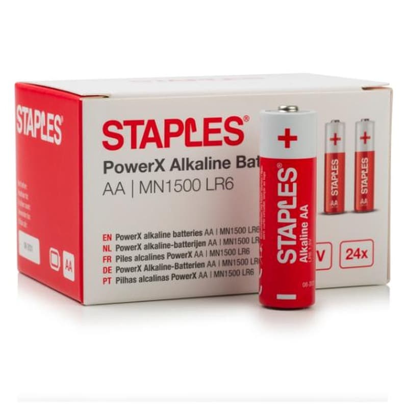 Staples PowerX MN1500 Μπαταρίες Penlite AA 24τμχ (390681) (STP390681)