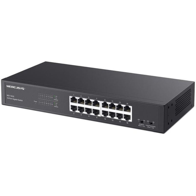 Mercusys MS116GS Network Switch Unmanaged Gigabit Ethernet (1000 Mbps)