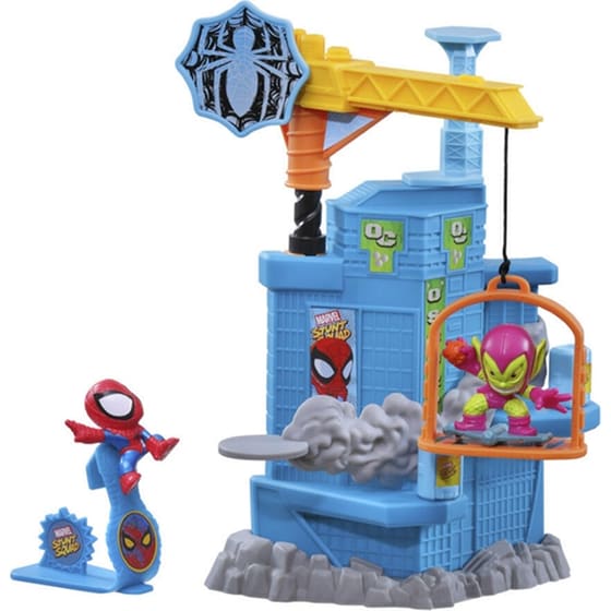 Hasbro Σετ Παιχνιδιού Marvel Stunt Squad Tower Smashin’ Heroes (F6894) image 3