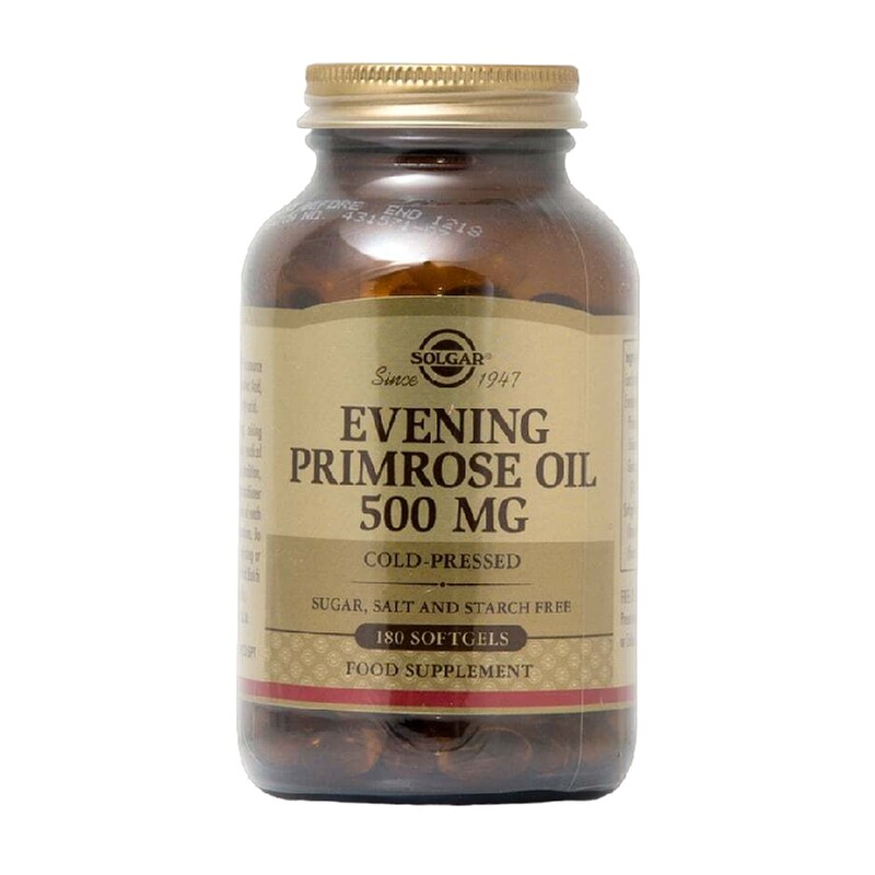 Λιπαρά Οξέα Solgar Evening Primrose Oil 500mg - 180 κάψουλες