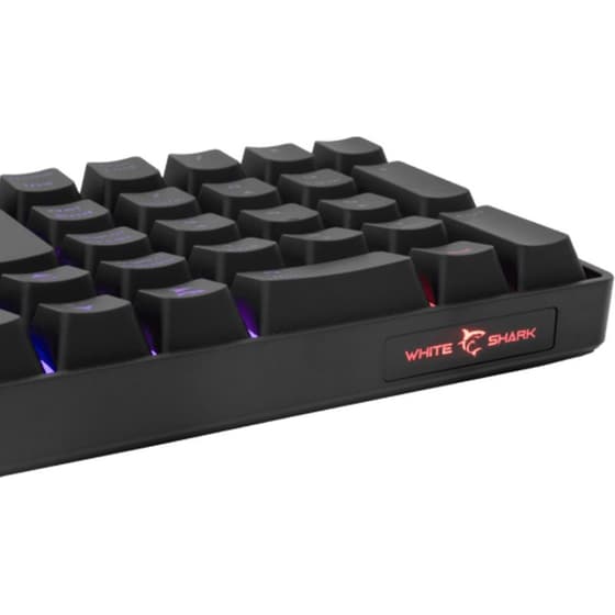 White Shark Gladius Gaming Ενσύρματο Πληκρολόγιο RGB - Μαύρο image 3