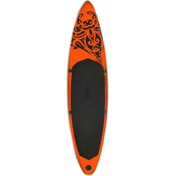 Φουσκωτή Σανίδα SUP VidaXL 305x76 cm - Πορτοκαλί image 1