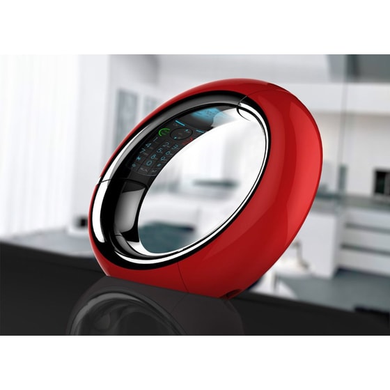 Ασύρματο Τηλέφωνο AEG Eclipse 10 Κόκκινο image 1