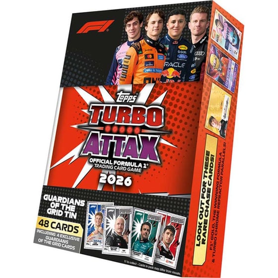 Formula 1 TGC Turbo Attax 2026 Mega Tin - Τυχαία Επιλογή image 2