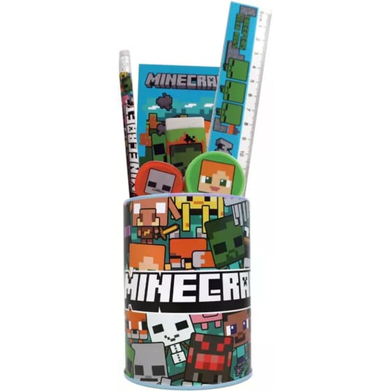 Σετ&nbsp;Δώρου&nbsp;Μολυβοθήκη&nbsp;Gim Minecraft image 0