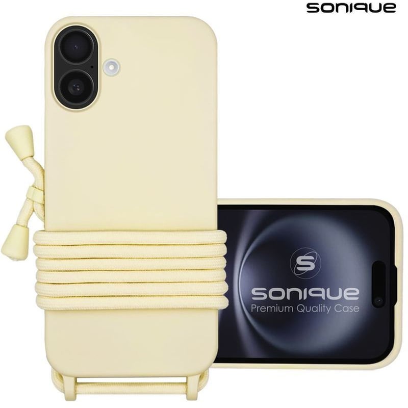 Θήκη Apple iPhone 16 - Sonique - Μπεζ