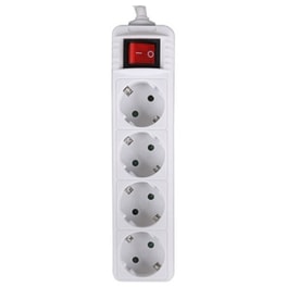 Πολύπριζο Lamtech LAM023718 4 θέσεων 1.4m - Λευκό