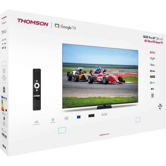 Thomson QLED 65" 4K Google TV Τηλεόραση 65QG7C14 Pro image 5