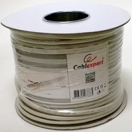 Καλώδιο Cablexpert U/UTP Cat.5e 100m Gray