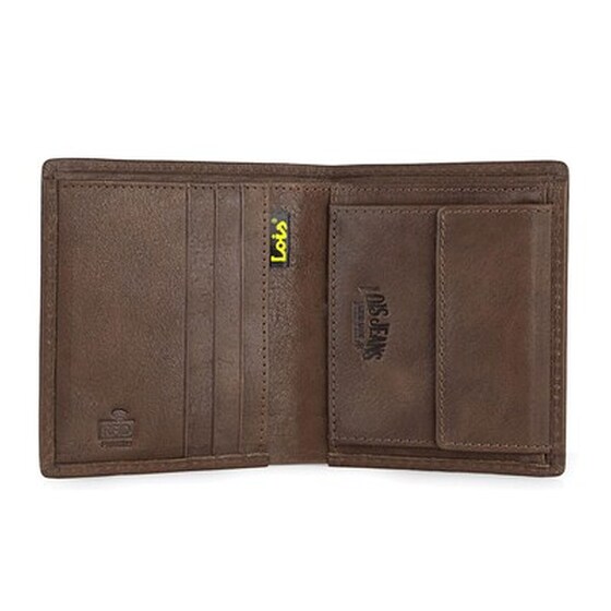 Πορτοφόλι Ανδρικό Δερμάτινο Lois Καφέ Ανοιχτό image 1