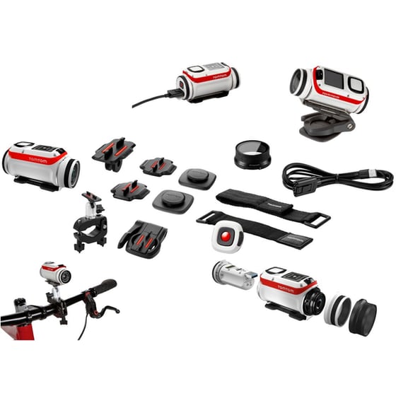 Action Camera TOM TOM Bandit Premium 16MP 4K Ultra HD Λευκό image 5