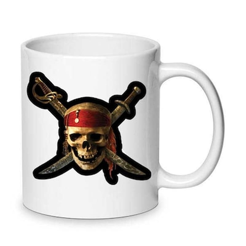 Κούπα Pirates of Caribbean Νo10 Κεραμική 330 ml - Λευκό OEM