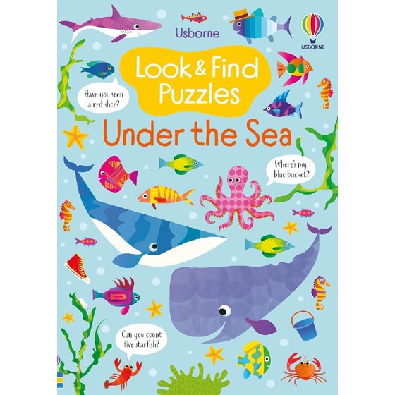 Look and Find Puzzles Under the Sea image 0