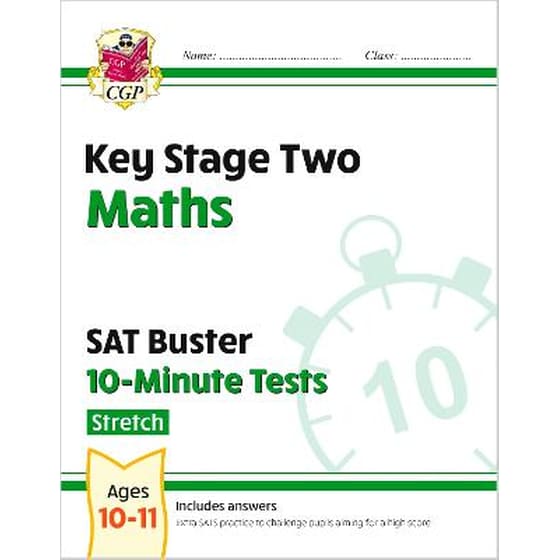 KS2 Maths SAT Buster 10-Minute Tests - Stretch (for the 2023 tests) image 0