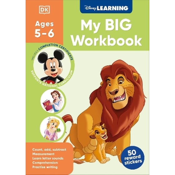 Disney Learning Big Workbook Ages 5-6 (Year 1) image 0
