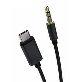 Powertech Καλώδιο Usb Type-c Σε Jack 3.5mm ,1m, Black