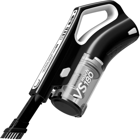 TURBOTRONIC TT-VS180 180 W 1 L Μαύρη Σκούπα Stick image 3