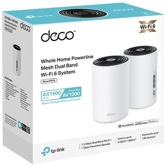 TP-Link Deco PX10 Ασύρματο Mesh Wi-Fi 6 Dual Band (2.4 & 5 GHz) 2τμχ image 3