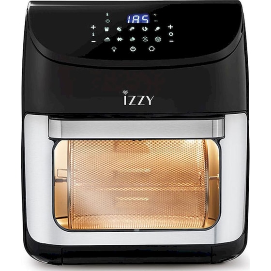 IZZY IZ-8245 με Πόρτα 1800 W 12 L Μαύρο Φριτέζα Αέρος - Φουρνάκι image 4
