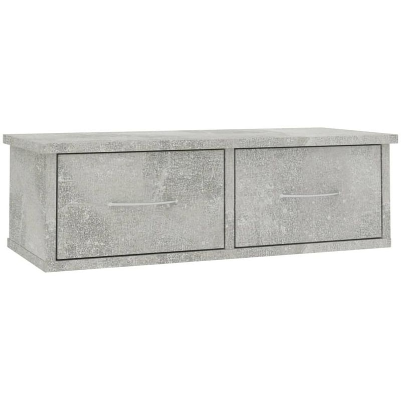 VIDAXL Ράφι Τοίχου VidaXL από Μοριοσανίδα 60x26x18.5 cm - Γκρι