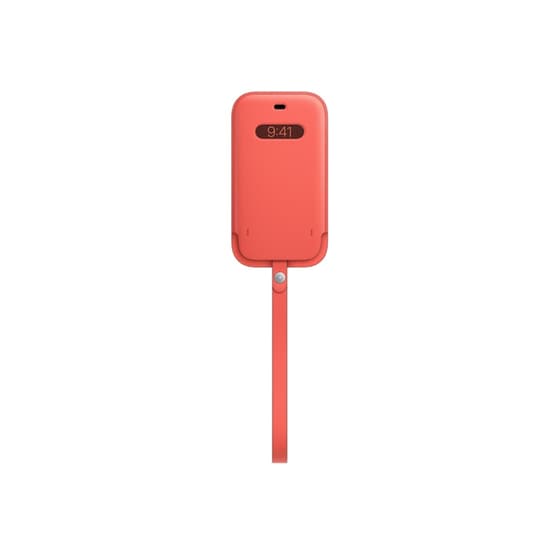 Θήκη Apple iPhone 12/iPhone 12 Pro - Apple Leather Sleeve with MagSafe - Pink Citrus image 0