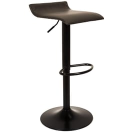 Σκαμπό Μπαρ Home Deco Factory Μεταλλικό 35x37x63-83 cm - Καφέ/Μαύρο