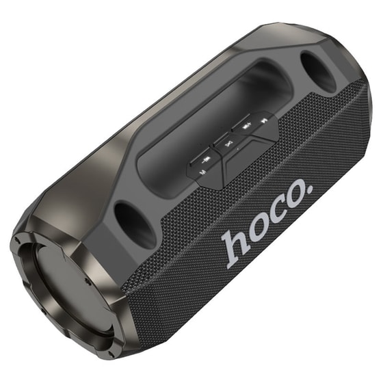 Party Speaker Hoco HA3 Drum 2x10W με Ενσύρματο Μικρόφωνο - Μαύρο image 3