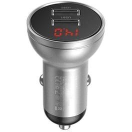 Φορτιστής Αυτοκινήτου Baseus CCBX-0S - Ασημί