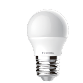 Λάμπες LED Toshiba G45 E27 4.7W 3000K 3Τμχ - Θερμό Λευκό