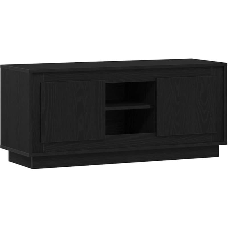 Έπιπλο Τηλεόρασης VidaXL 102 x 35 x 45 cm - Μαύρη Οξιά