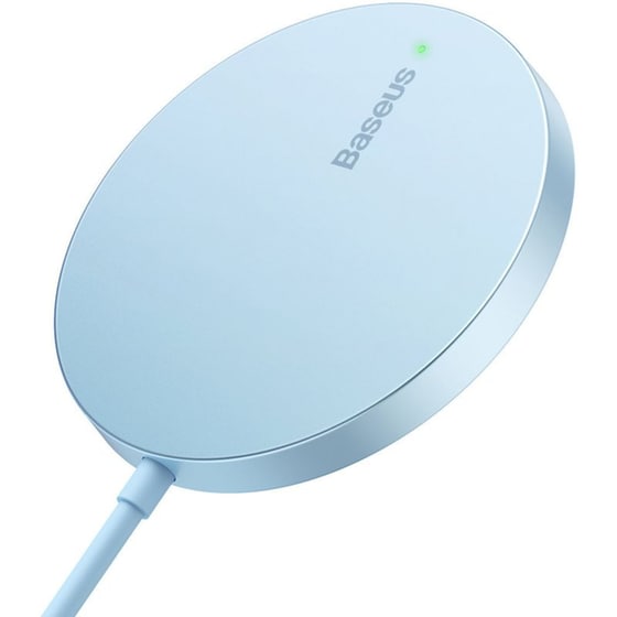 Ασύρματος Φορτιστής Baseus Simple Mini 3 15W - Μπλε image 0