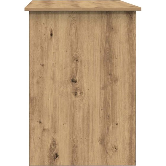 Γραφείο VidaXL από Επεξεργασμένο Ξύλο 100x55x75 cm - Artisan Δρυς image 4