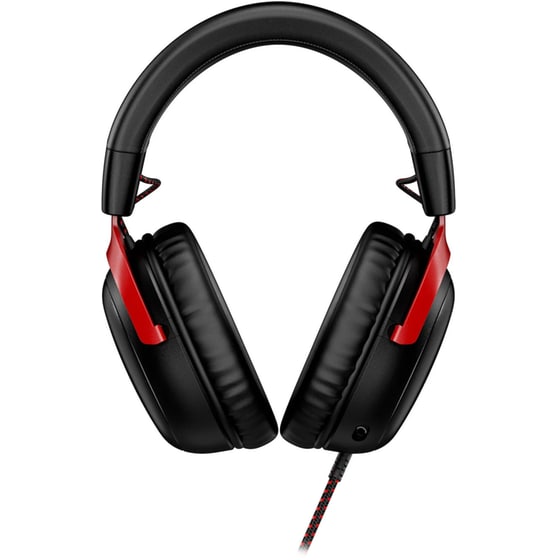 HyperX Cloud III Gaming Ενσύρματα Ακουστικά 3.5mm/USB/USB Type-C - Μαύρα/Κόκκινα image 1