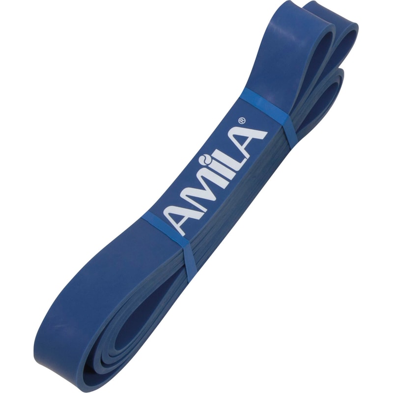Λάστιχο Αντίστασης Amila PowerBand Heavy 104x5 cm - Μπλε