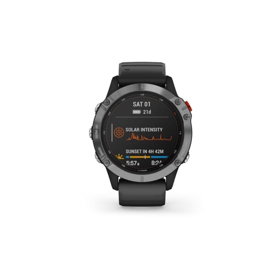 Smartwatch Garmin Fenix 6 Solar 47mm Μαύρο image 0