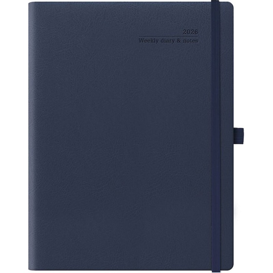 Ημερολόγιο Εβδομαδιαίο 2026 Θεοφύλακτος 12M Sherwood Μπλε image 0