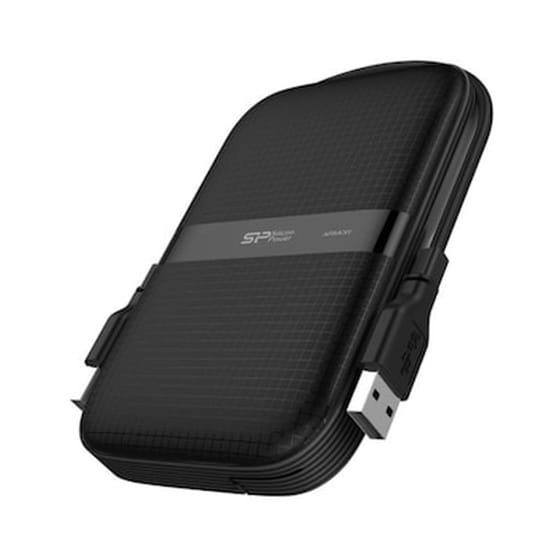 Silicon Power Armor A60 USB 3.0 HDD 2TB 2.5" - Μαύρο image 1
