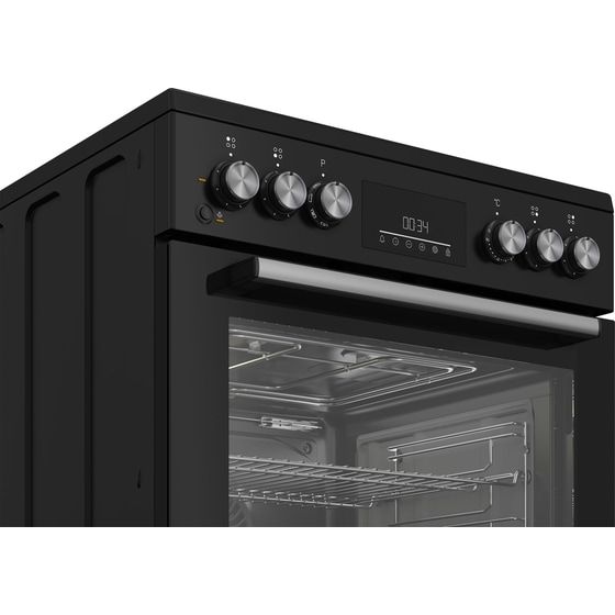 BEKO FBM6730SBCS 72 Lt Μαύρο Ηλεκτρική Κουζίνα Κεραμική image 3