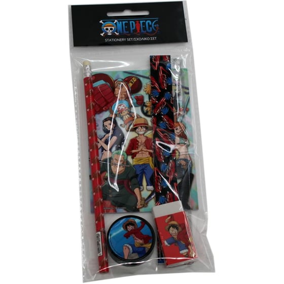 Σχολικό Σετ & Μπλοκάκι Σημειώσεων Gim One Piece image 0