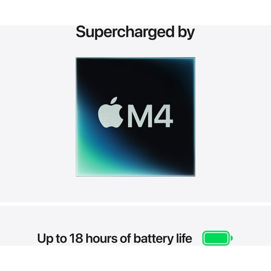 Apple MacBook Air with M4 Chip 15.3"QHD (Apple M4/24GB/512GB SSD/MacOS) Starlight image 3