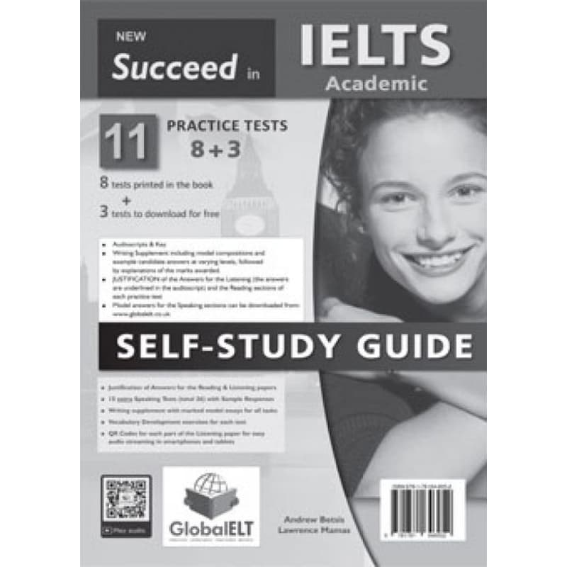 Succeed in IELTS Academic - 11 (8+3) Practice Tests Self-Study edition